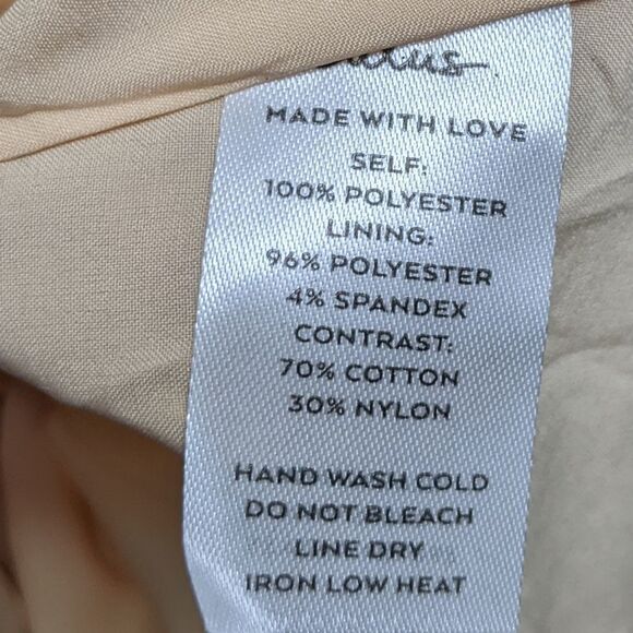 NWT LULUS Precious Moments Beige Lace Short Sleeve Midi Dress M - Picture 9 of 10